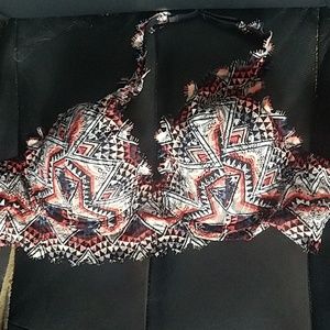 Bra swim top